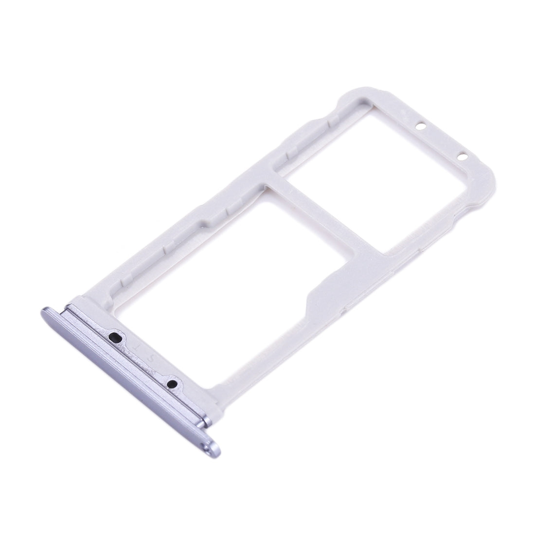 For Huawei Honor 9 SIM Card Tray & SIM / Micro SD Card Tray(Grey)