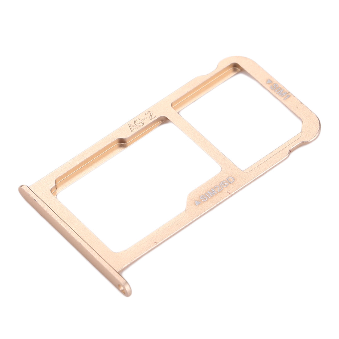 For Huawei P10 SIM Card Tray & SIM / Micro SD Card Tray(Gold)