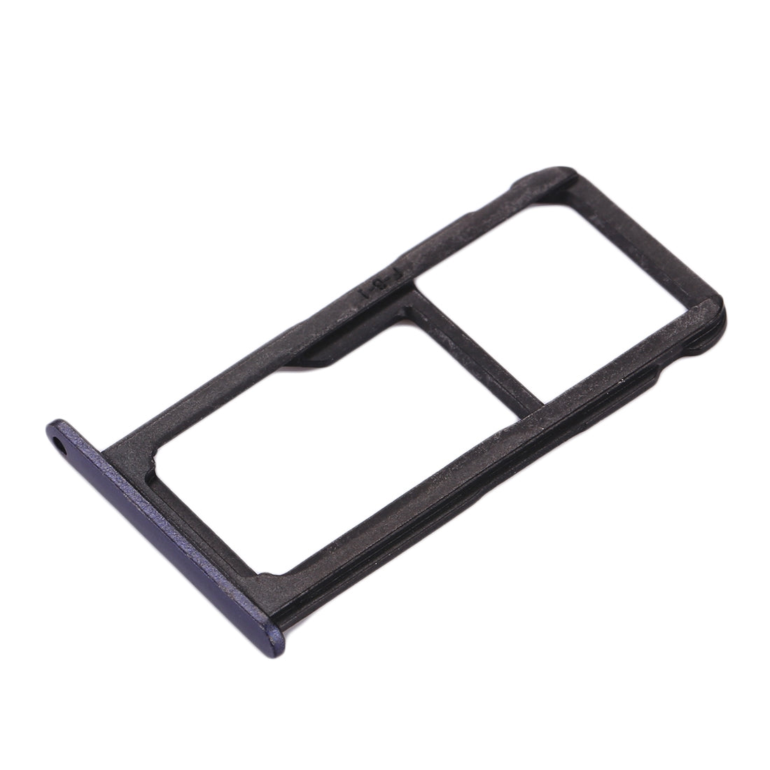 For Huawei Honor 8 Lite / P8 Lite 2017 SIM Card Tray & SIM / Micro SD Card Tray(Blue)