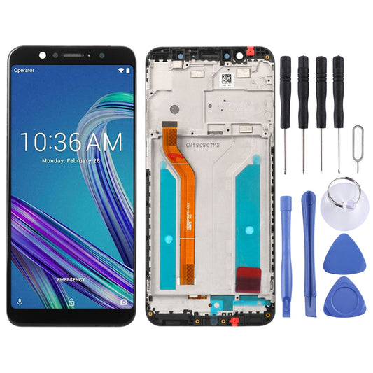 OEM LCD Screen for Asus ZenFone Max Pro (M1) ZB601KL ZB602KL Digitizer Full Assembly with Frame?Black)