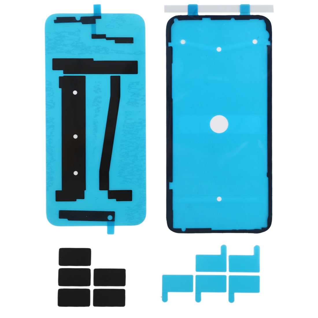For Huawei Honor 10 5 Set Back Housing Cover Adhesive Sticker Set 