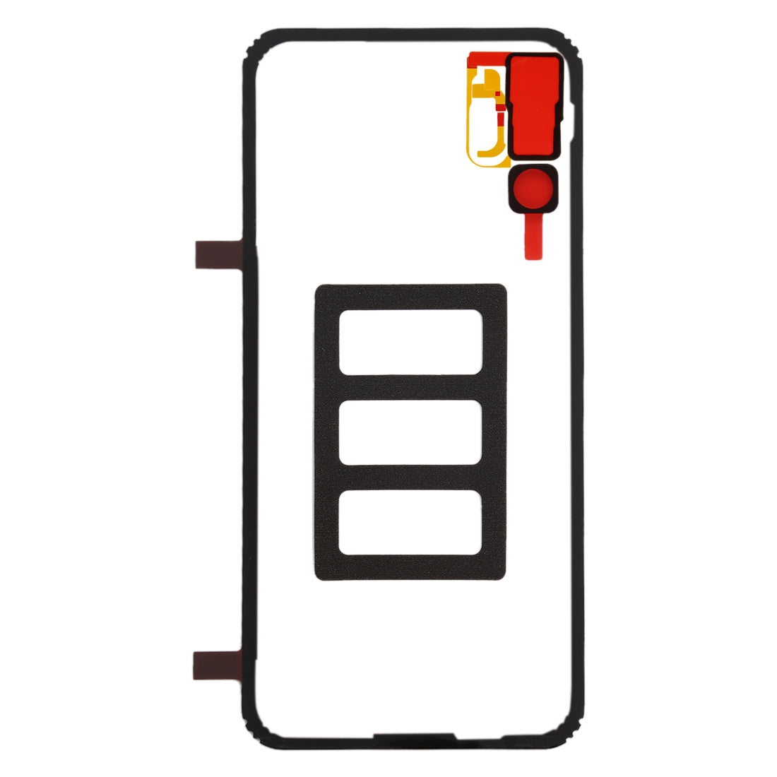 For Huawei P20 Pro 10 Sets Back Housing Cover Adhesive Sticker Set 