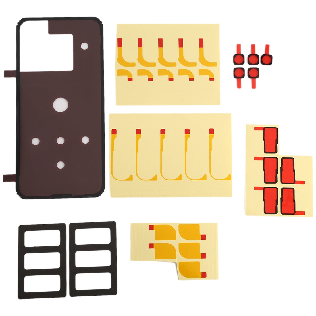 For Huawei P20 Pro 10 Sets Back Housing Cover Adhesive Sticker Set 