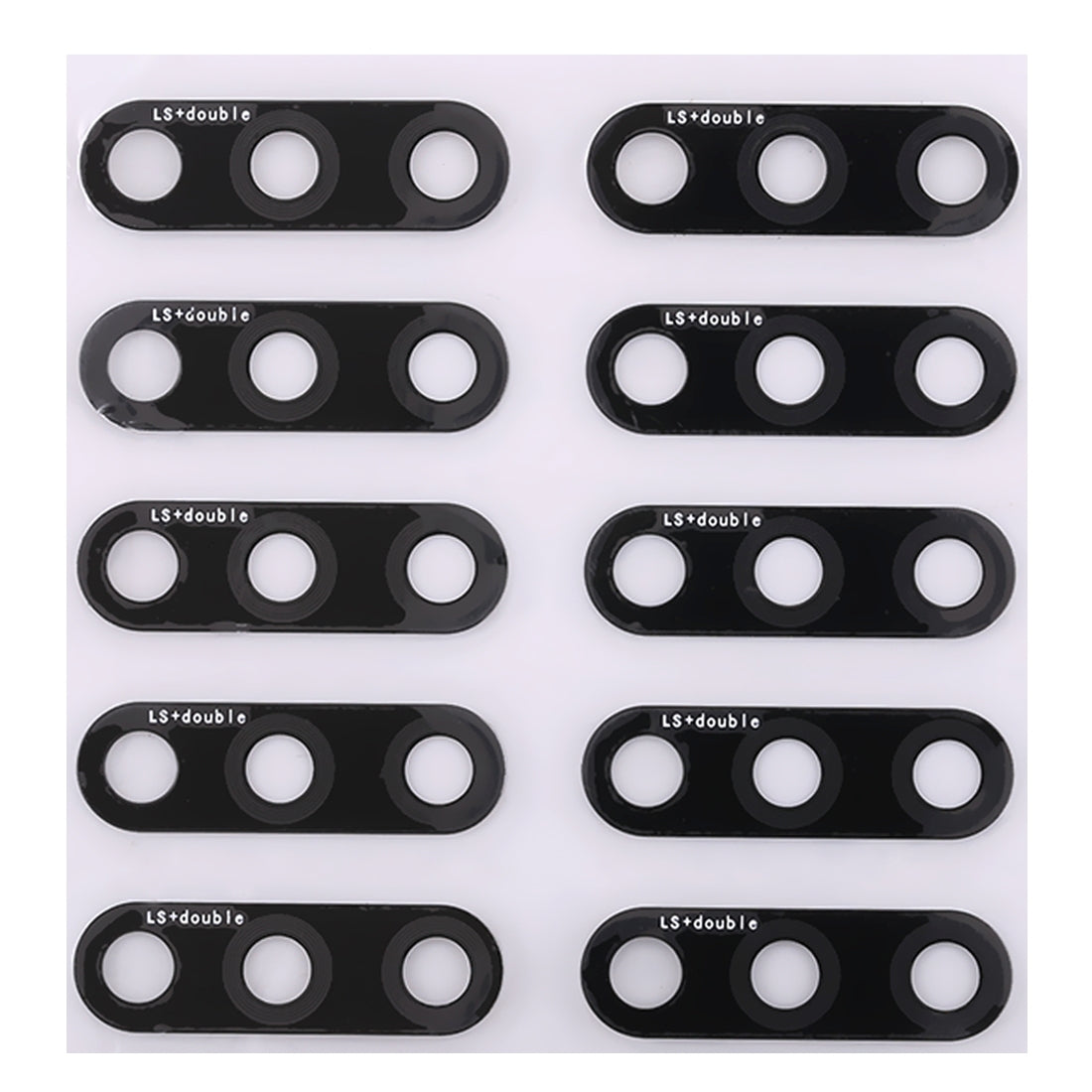 For Huawei Honor Play 7C / Enjoy 8 10pcs Back Camera Lens with Sticker 