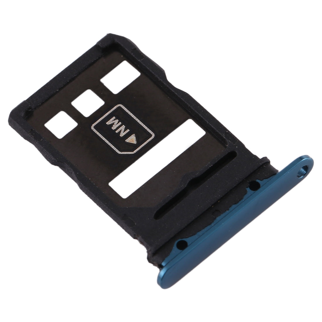Original SIM Card Tray + NM Card Tray for Huawei Mate 30(Green)