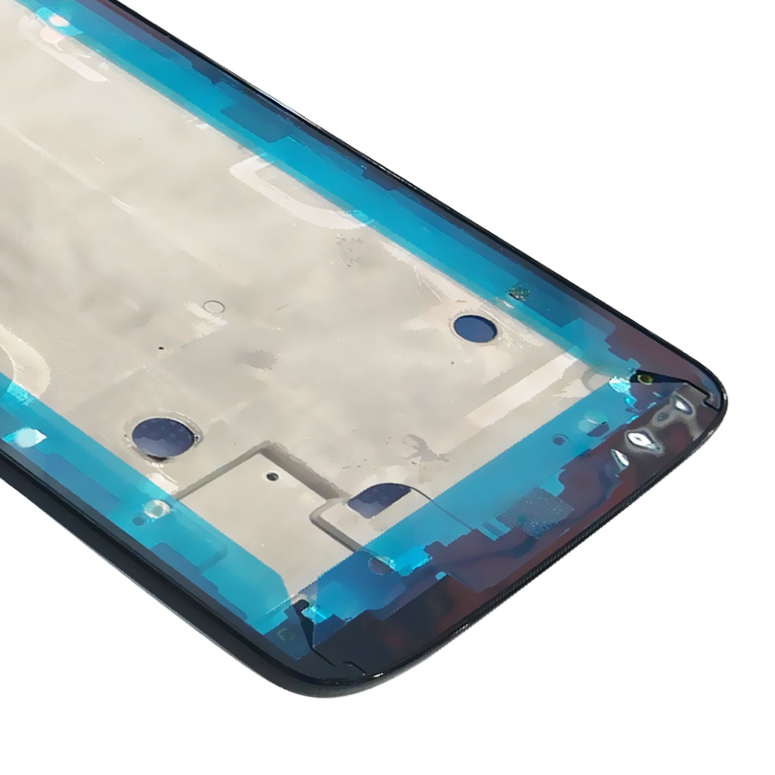 Front Housing LCD Frame Bezel for Motorola Moto G6 (Black)