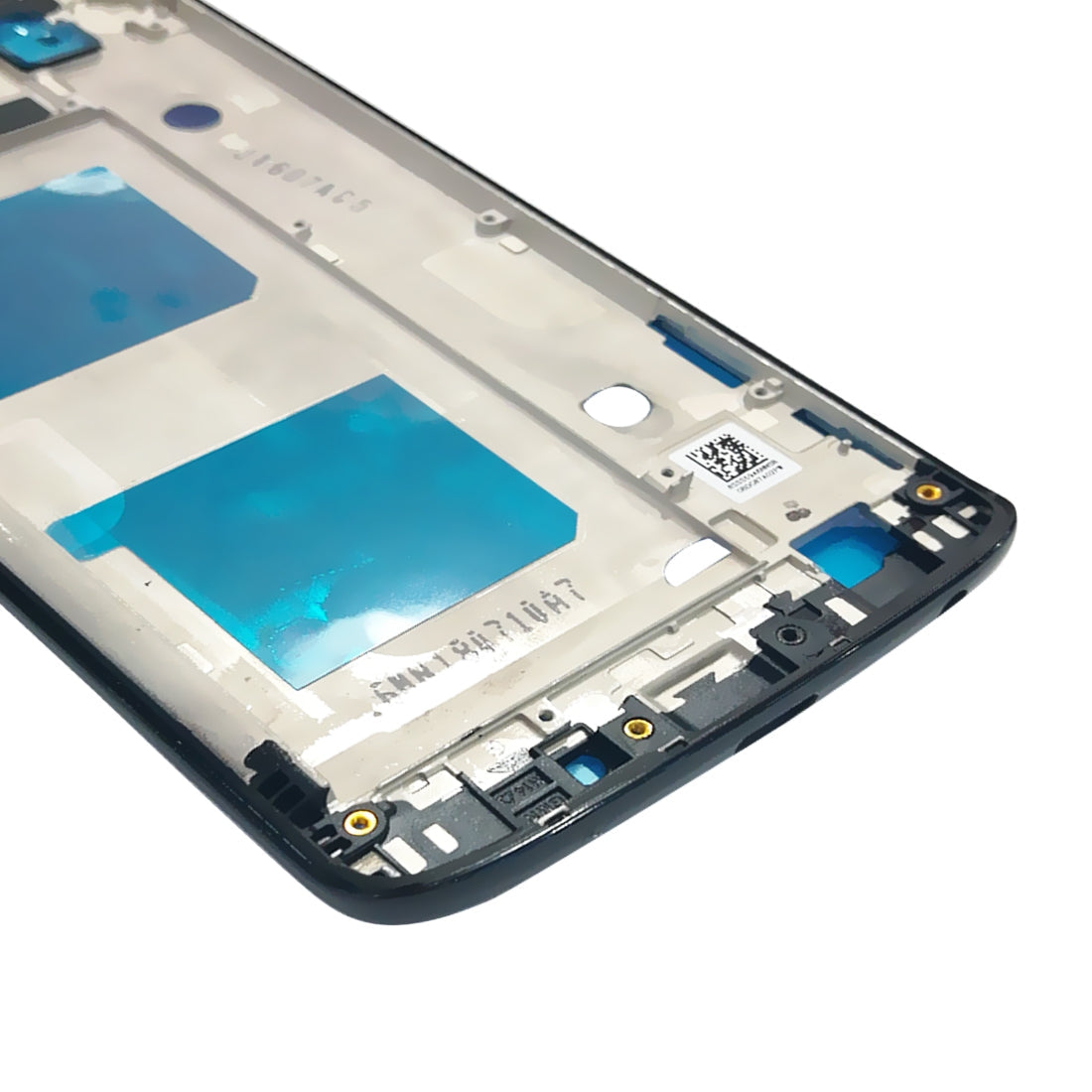 Front Housing LCD Frame Bezel for Motorola Moto G6 (Black)