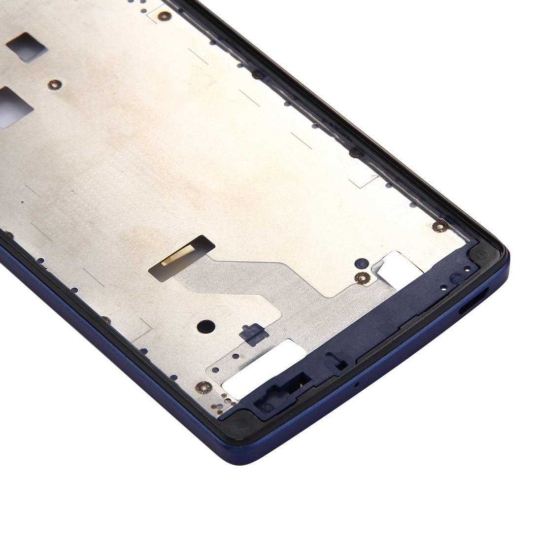 For OPPO A31 Front Housing LCD Frame Bezel Plate (Blue)