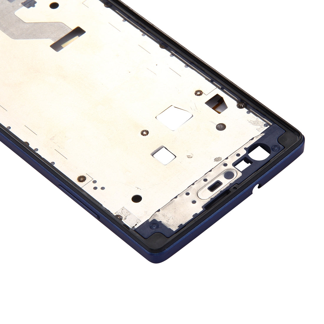 For OPPO A31 Front Housing LCD Frame Bezel Plate (Blue)