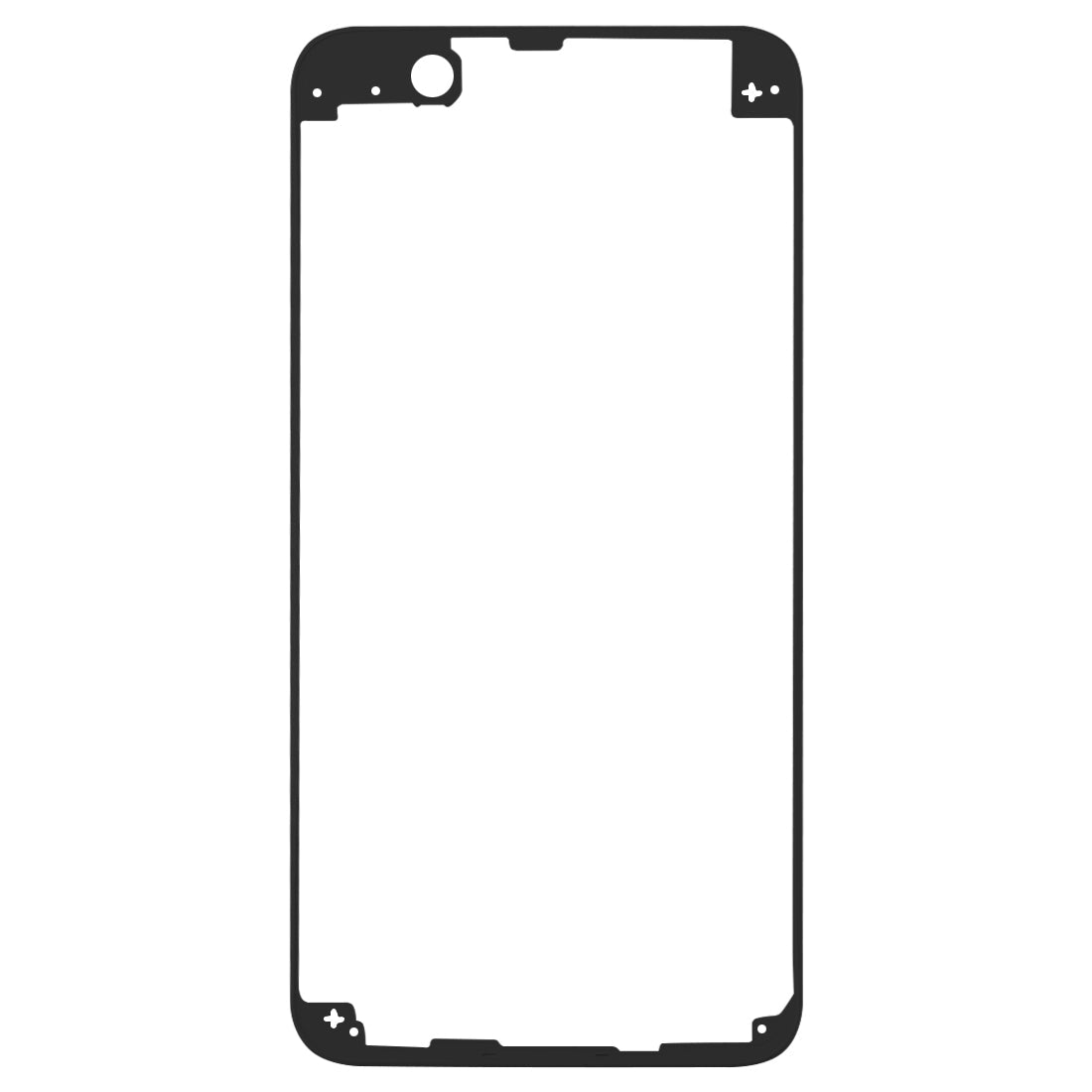 For Huawei nova 2 Plus Front Housing Frame(Black)