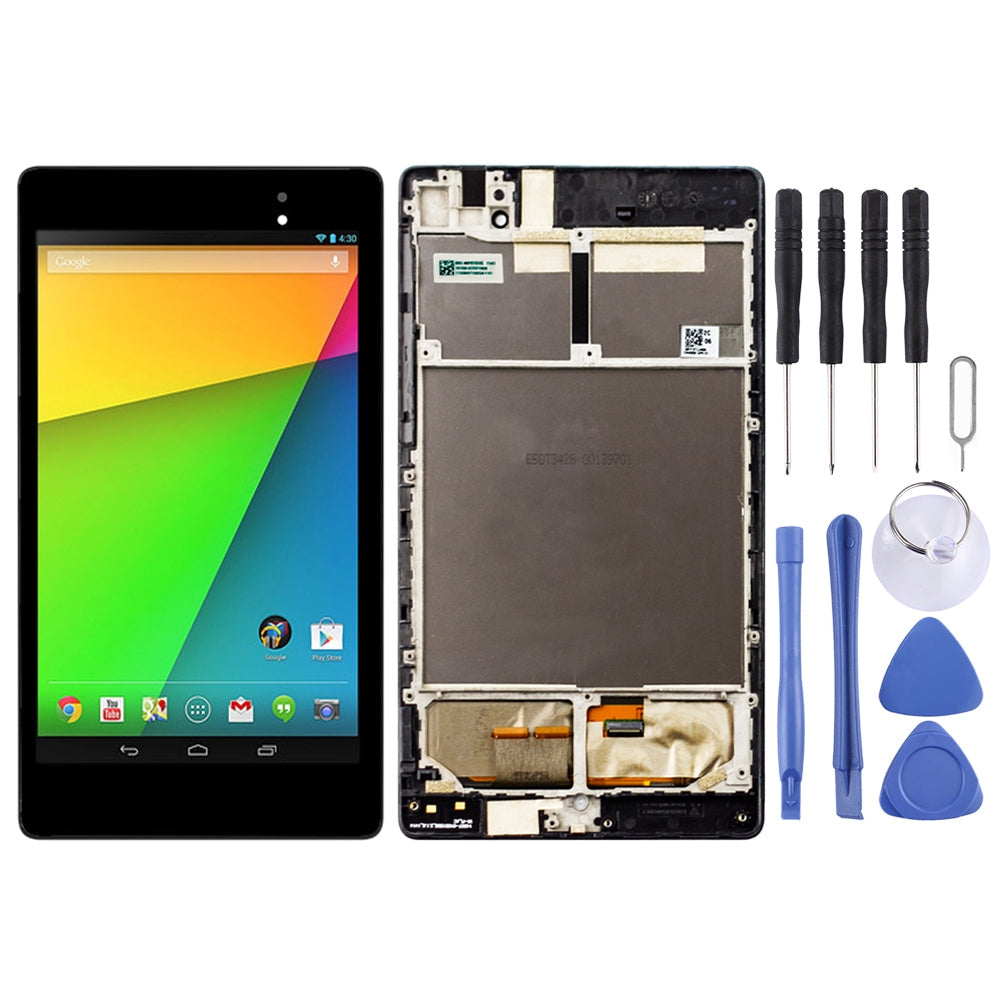 OEM LCD Screen for Asus Google Nexus 7 2nd 2013 ME571KL (3G Version) Digitizer Full Assembly with Frame?Black)