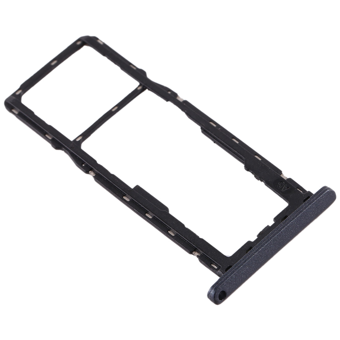 SIM Card Tray + SIM Card Tray + Micro SD Card Tray for Asus Zenfone Live L1 ZA550KL X00RD(Black)