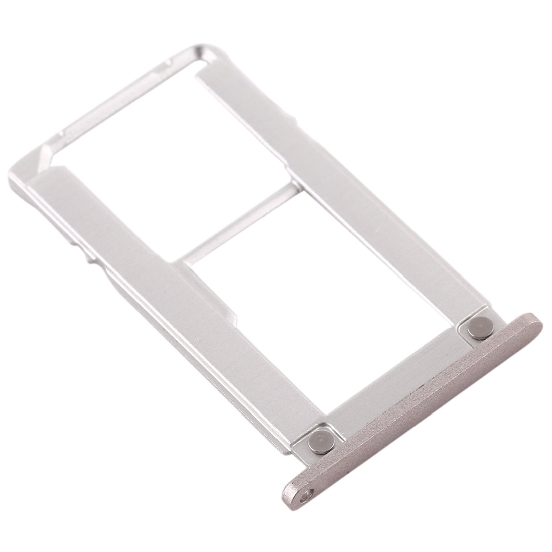SIM Card Tray + SIM Card Tray / Micro SD Card Tray for Asus Zenfone 3 Deluxe Z016S Z016D ZS570KL(Silver)
