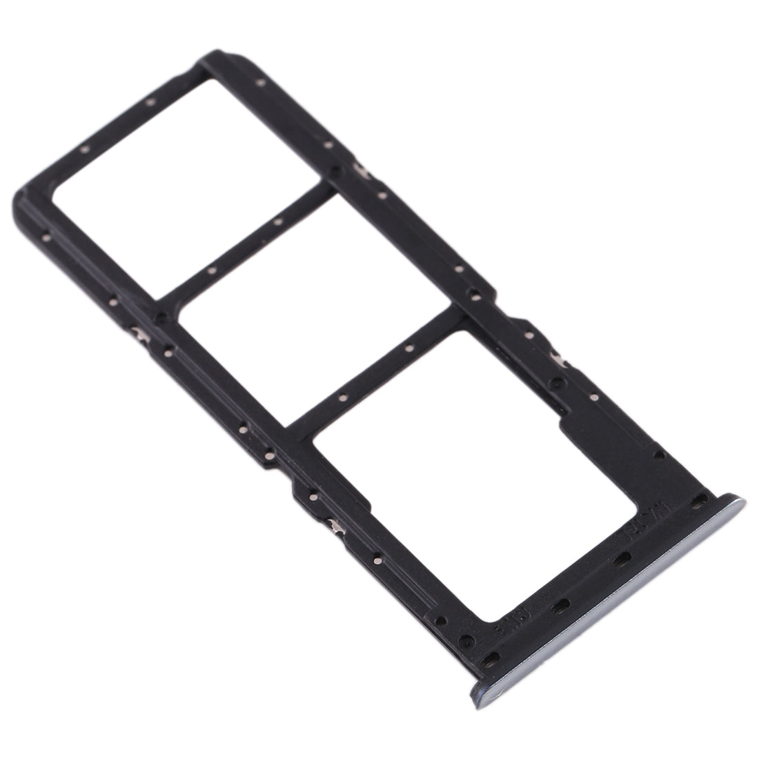 For OPPO Realme X2 SIM Card Tray + SIM Card Tray + Micro SD Card Tray (Silver)