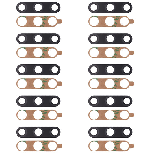For Huawei P40 Lite E / Enjoy 10 10pcs Back Camera Lens 