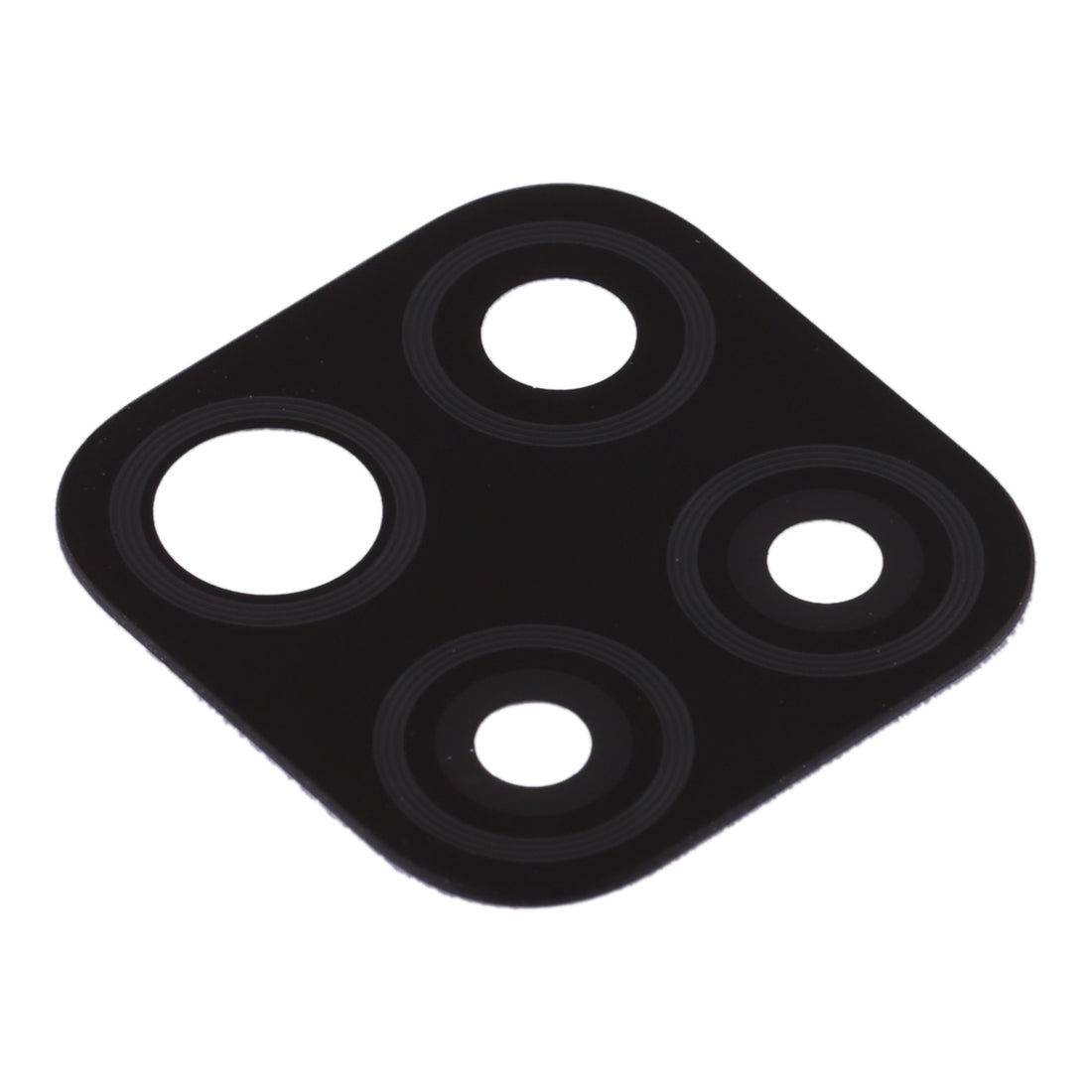 For Huawei P40 Lite  10pcs Original Back Camera Lens (Black)