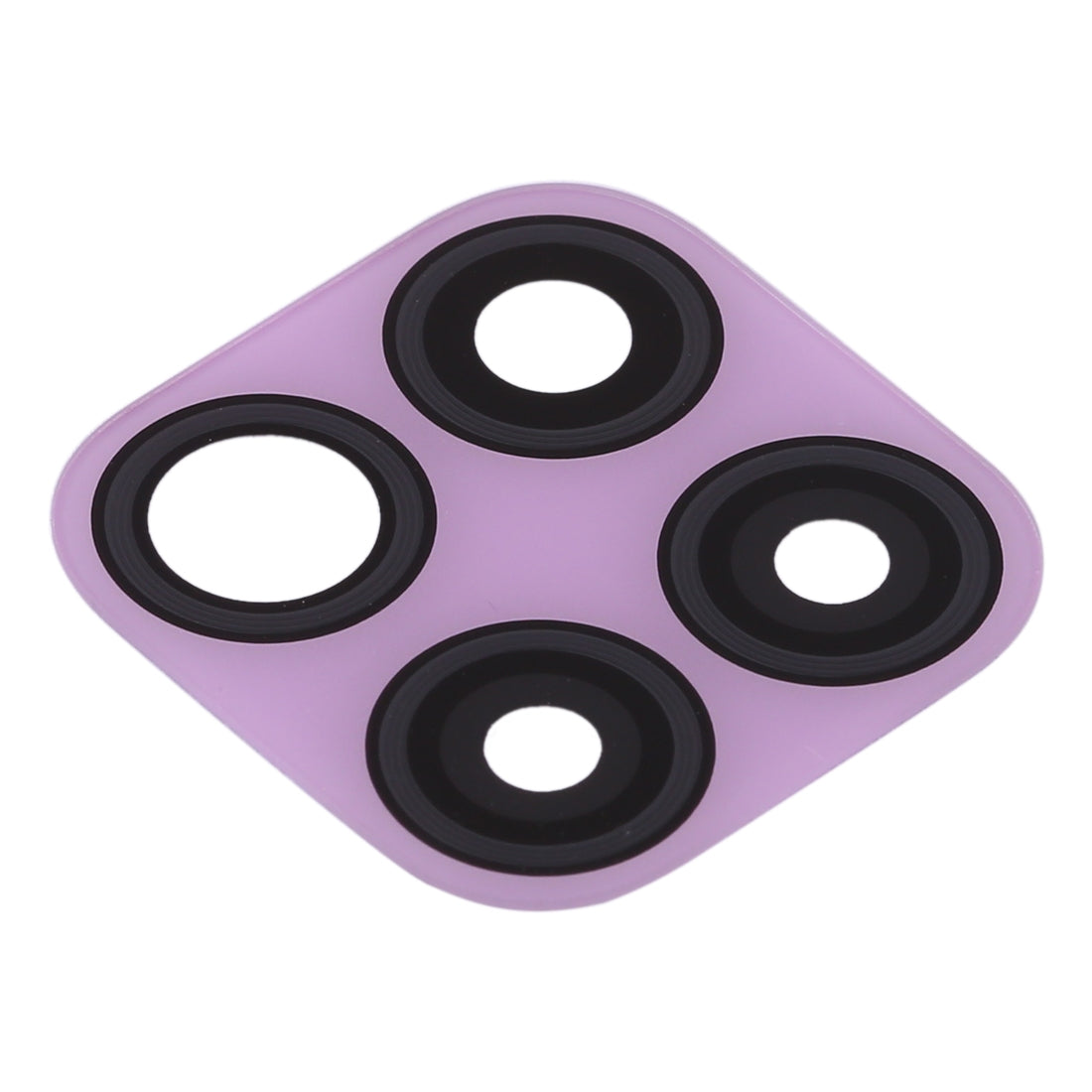 For Huawei P40 Lite  10pcs Original Back Camera Lens (Pink)