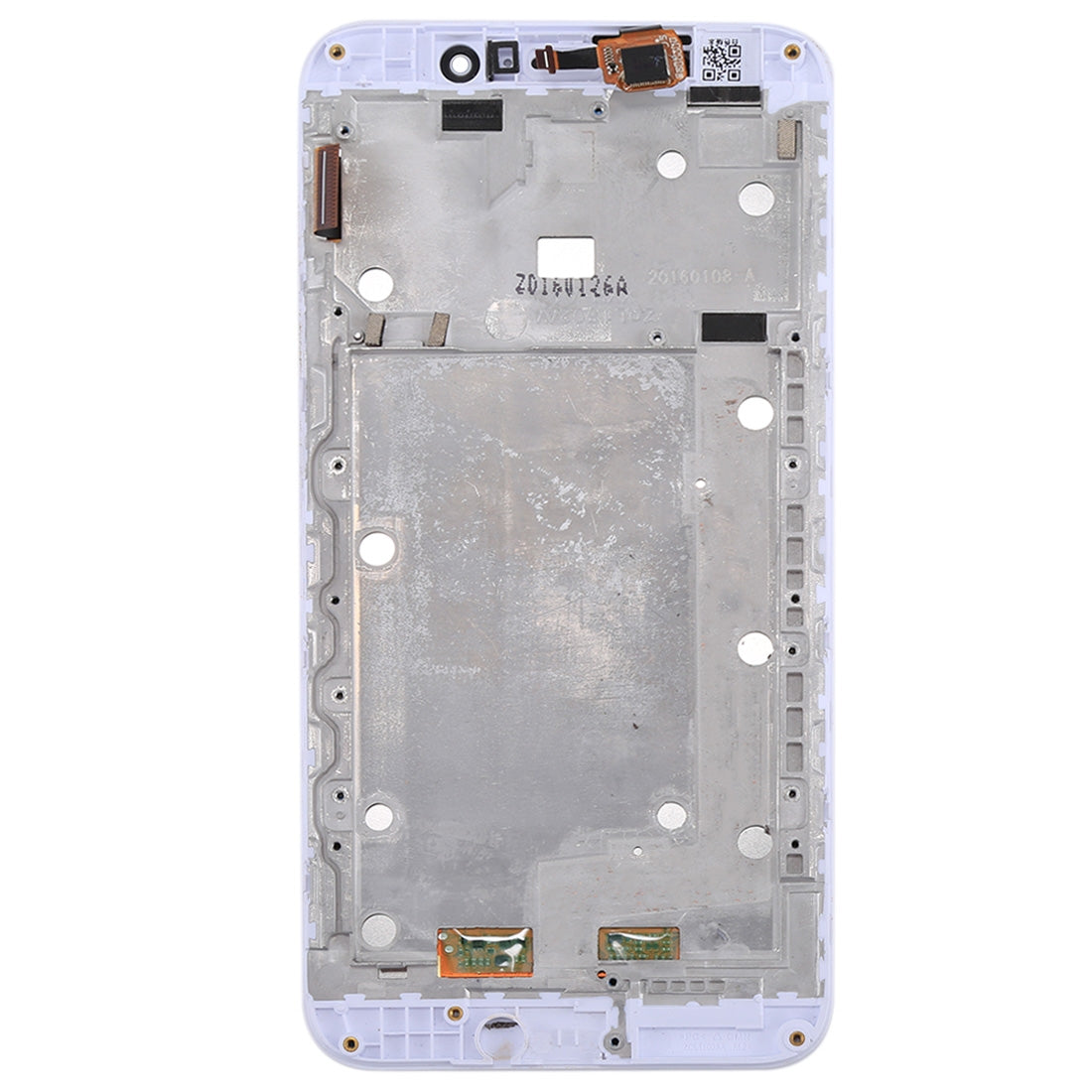 OEM LCD Screen for Asus ZenFone Max / ZC550KL / Z010DA  Digitizer Full Assembly with Frame?White)