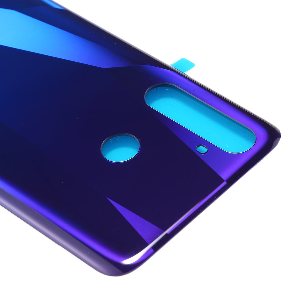For OPPO Realme 5 Pro / Realme Q Battery Back Cover (Blue)