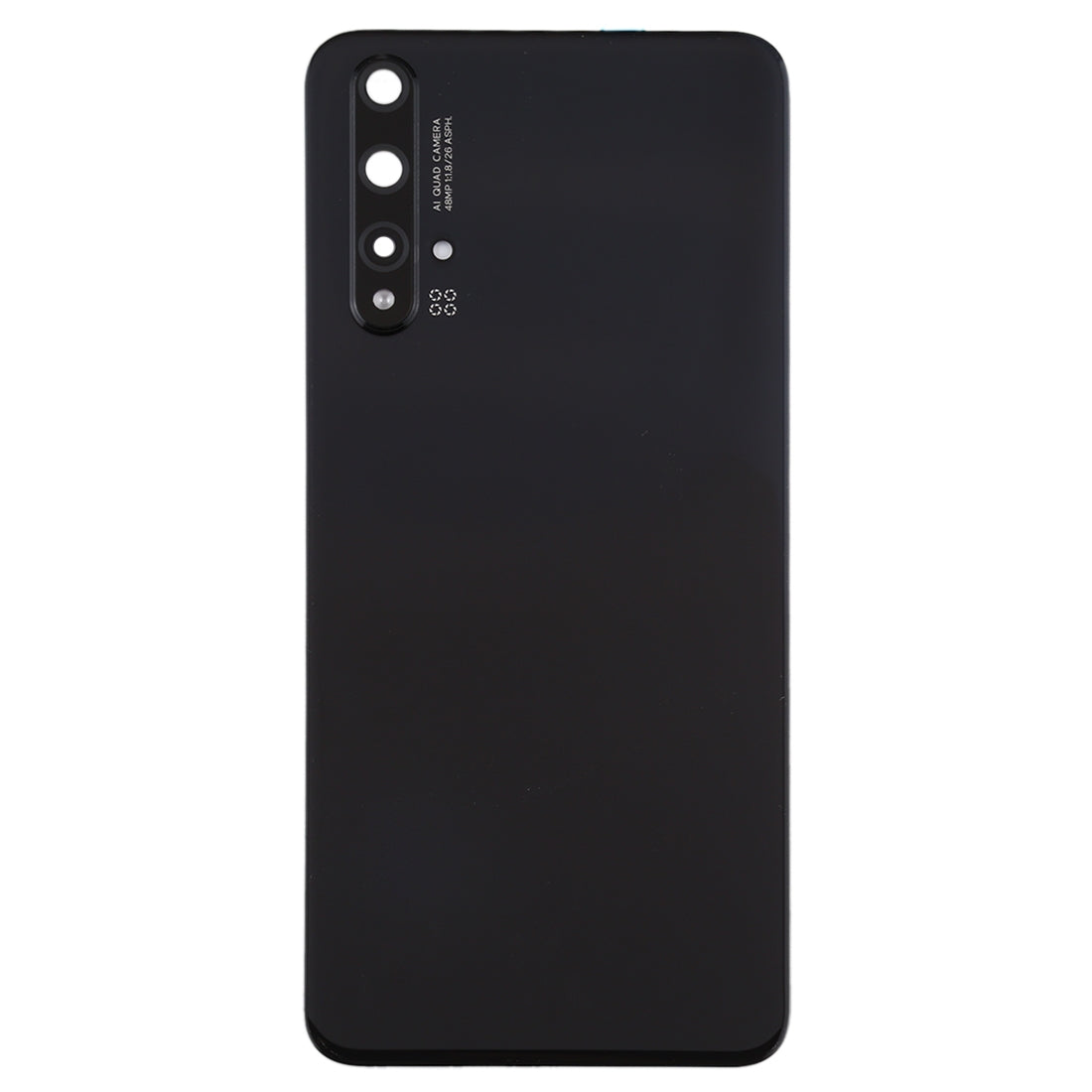 Original Battery Back Cover with Camera Lens Cover for Huawei Nova 5T(Black)