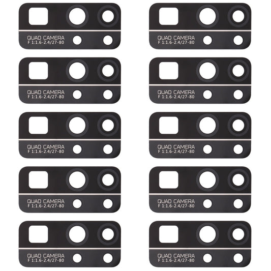 For Huawei Honor 30 10pcs Back Camera Lens 