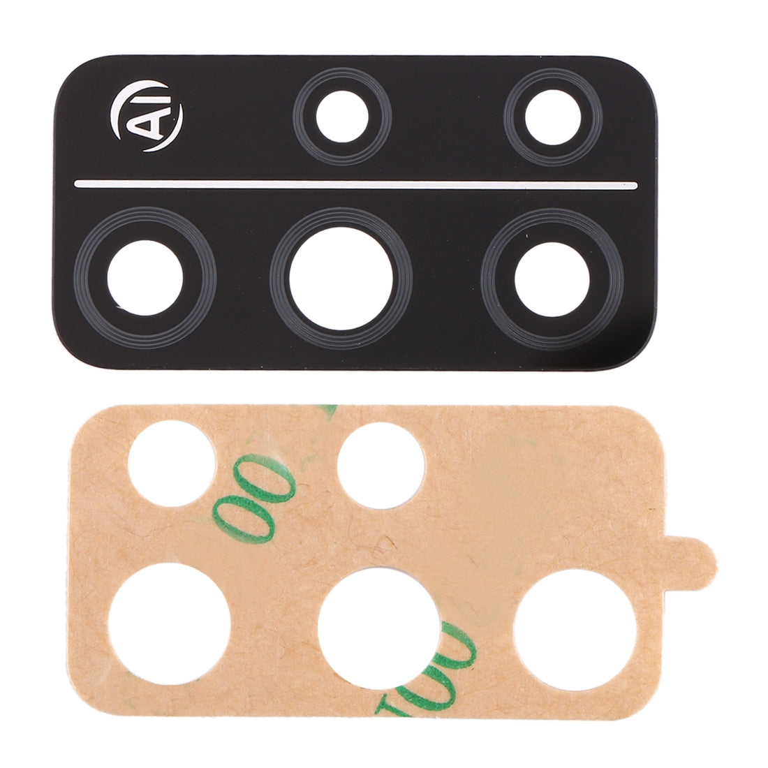 For Huawei Honor 30S 10pcs Back Camera Lens 