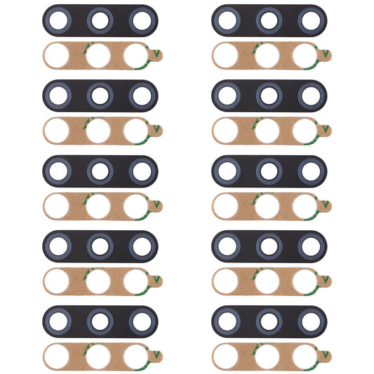 For Huawei Enjoy 10e 10pcs Back Camera Lens 