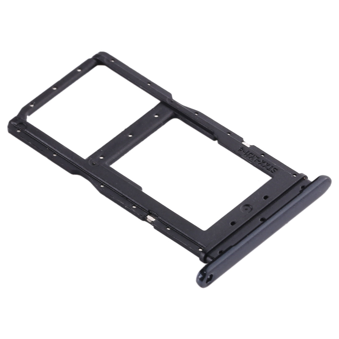 SIM Card Tray + SIM Card Tray / Micro SD Card Tray for Huawei Enjoy 10 Plus (Black)