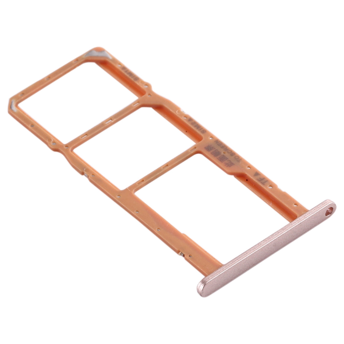 SIM Card Tray + SIM Card Tray + Micro SD Card Tray for Huawei Honor Play 3e (Gold)