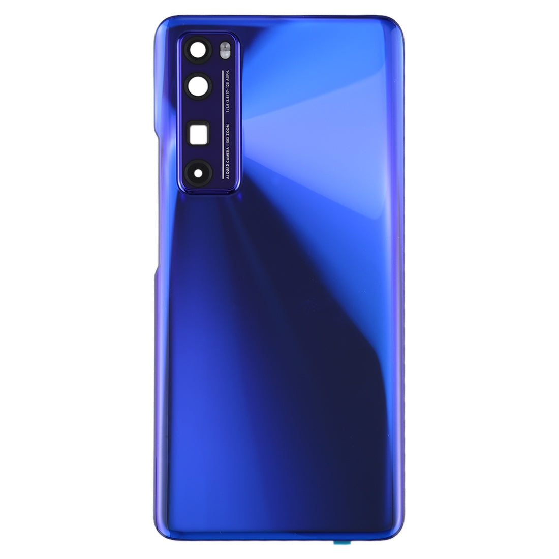 Original Battery Back Cover with Camera Lens Cover for Huawei Nova 7 Pro 5G(Purple)