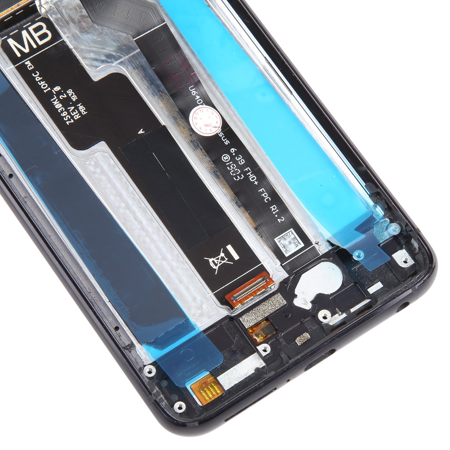 OEM LCD Screen for Asus Zenfone 6 ZS630KL I01WD Digitizer Full Assembly with Frame?Black)