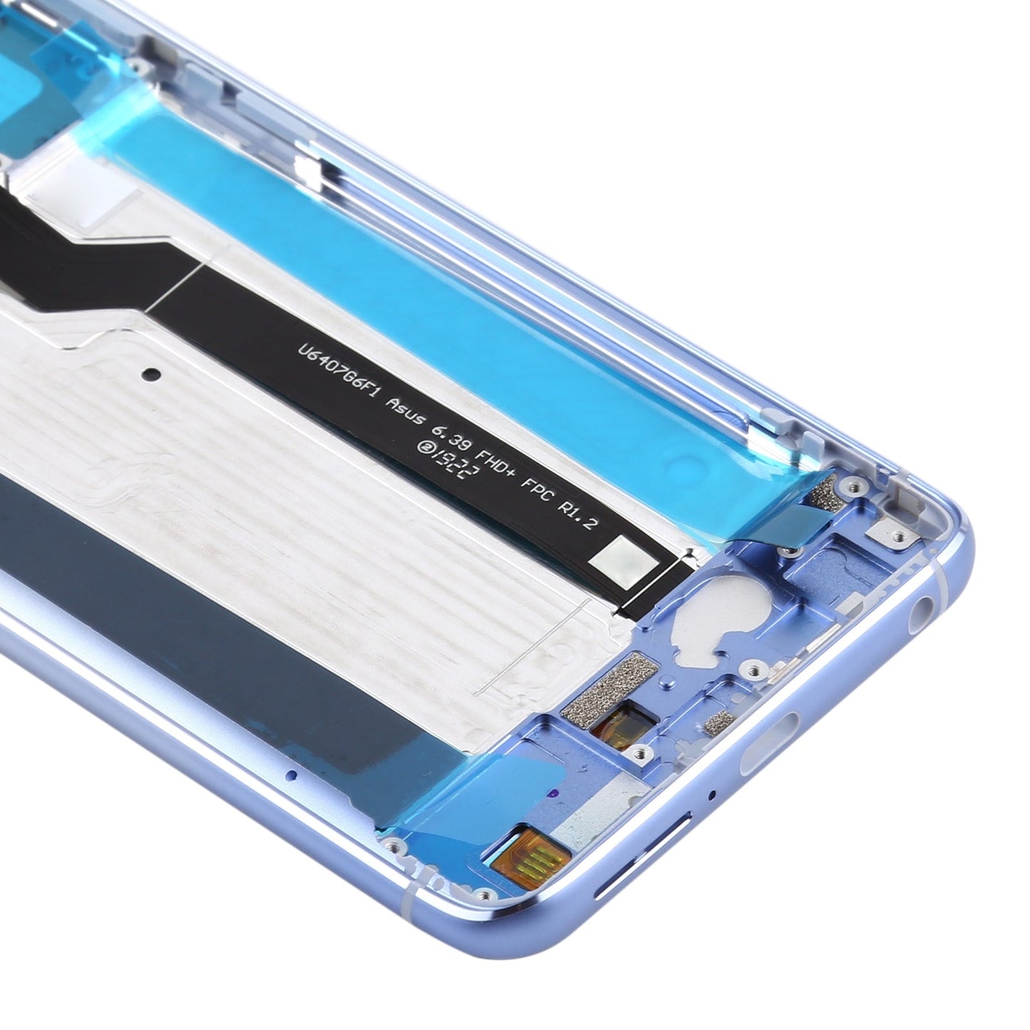 OEM LCD Screen for Asus Zenfone 6 ZS630KL I01WD Digitizer Full Assembly with Frame?Silver)
