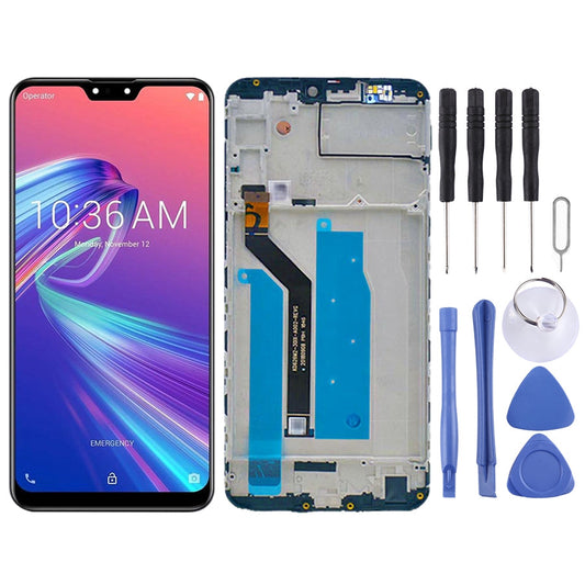 OEM LCD Screen for Asus Zenfone Max Pro M2 ZB631KL X01BDA Digitizer Full Assembly with Frame?Black)