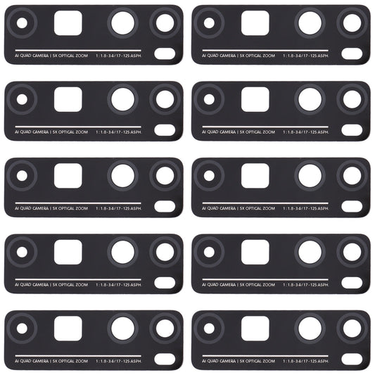 For Huawei Nova 7 Pro 5G  10pcs Back Camera Lens (Black)