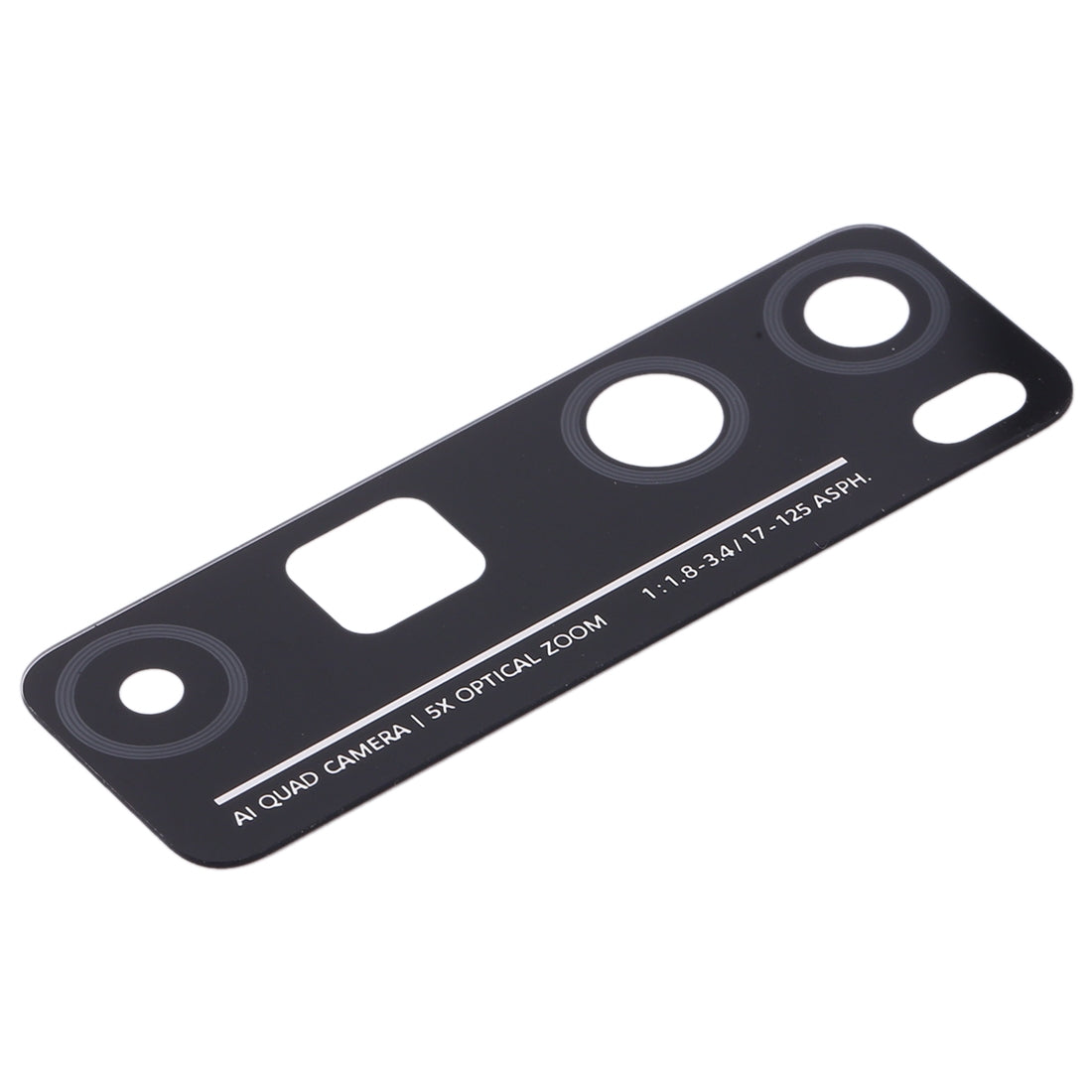For Huawei Nova 7 Pro 5G  10pcs Back Camera Lens (Black)