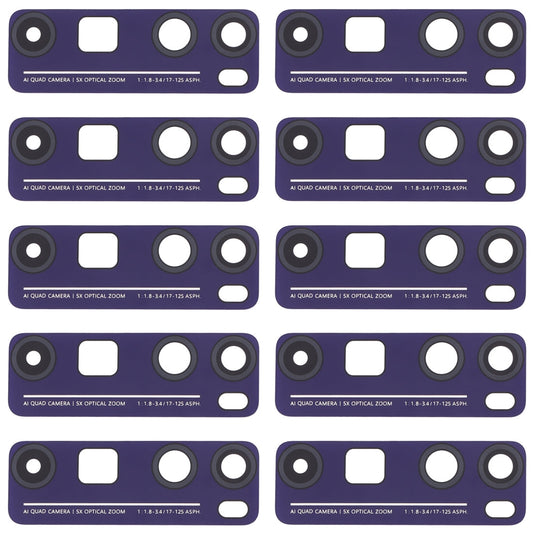 For Huawei Nova 7 Pro 5G  10pcs Back Camera Lens (Purple)