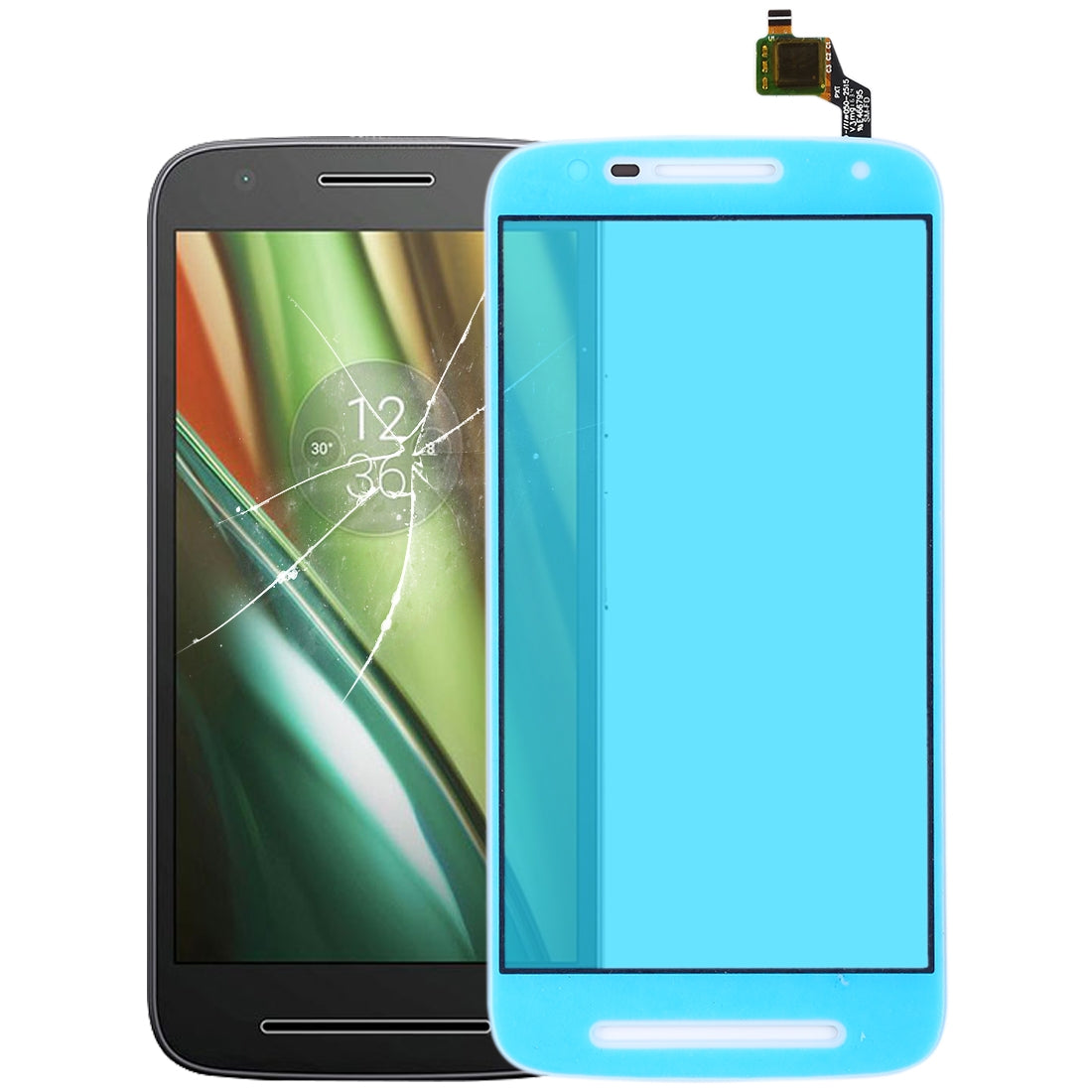 Touch Panel for Motorola Moto E3(White)