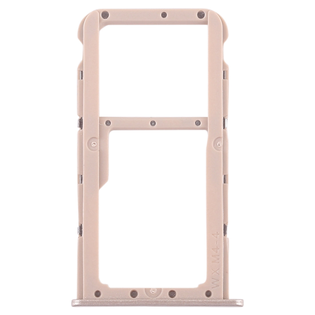 SIM Card Tray + SIM Card Tray / Micro SD Card Tray for Huawei Honor Play 7X (Gold)