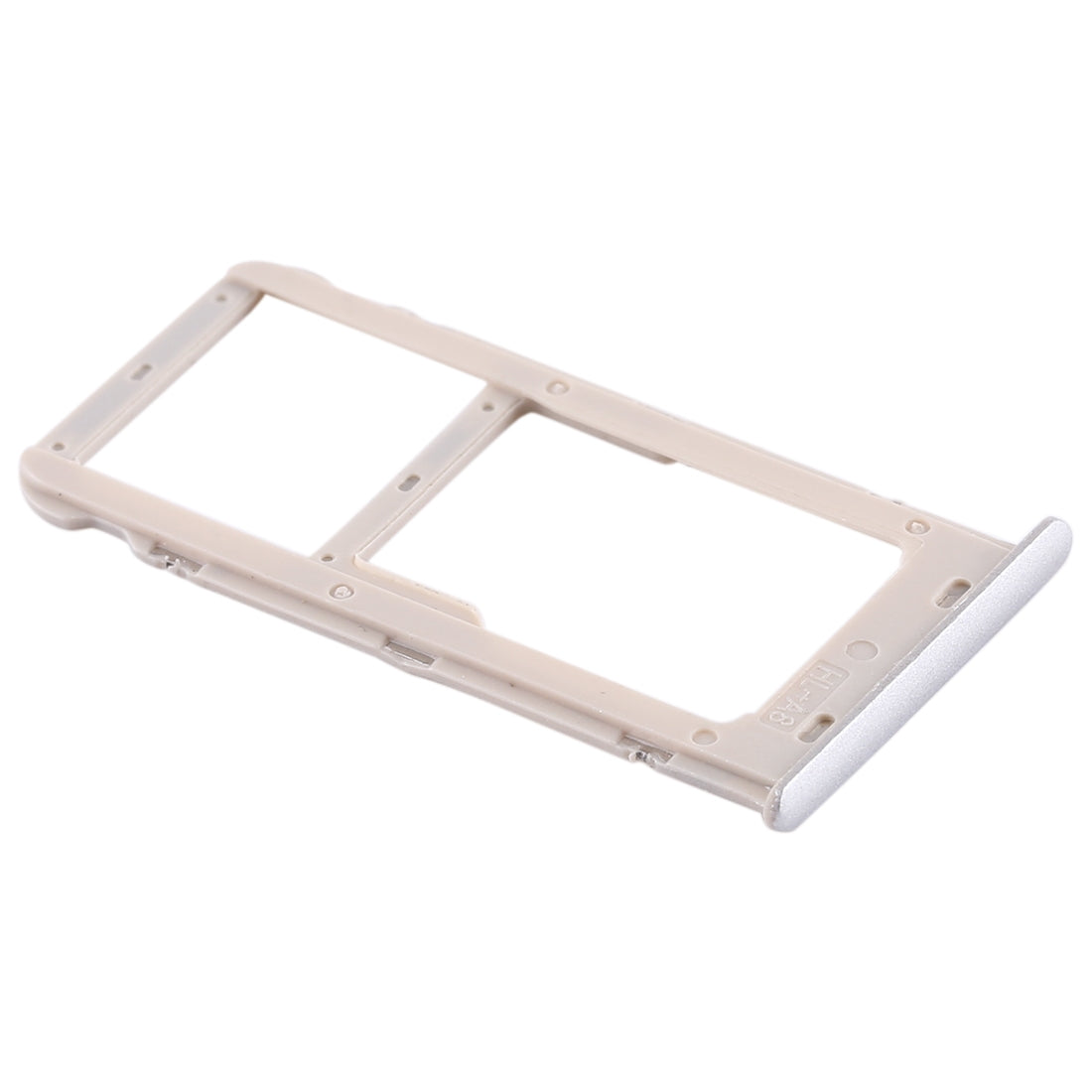 SIM Card Tray + SIM Card Tray / Micro SD Card Tray for Huawei Honor 6A (Silver)
