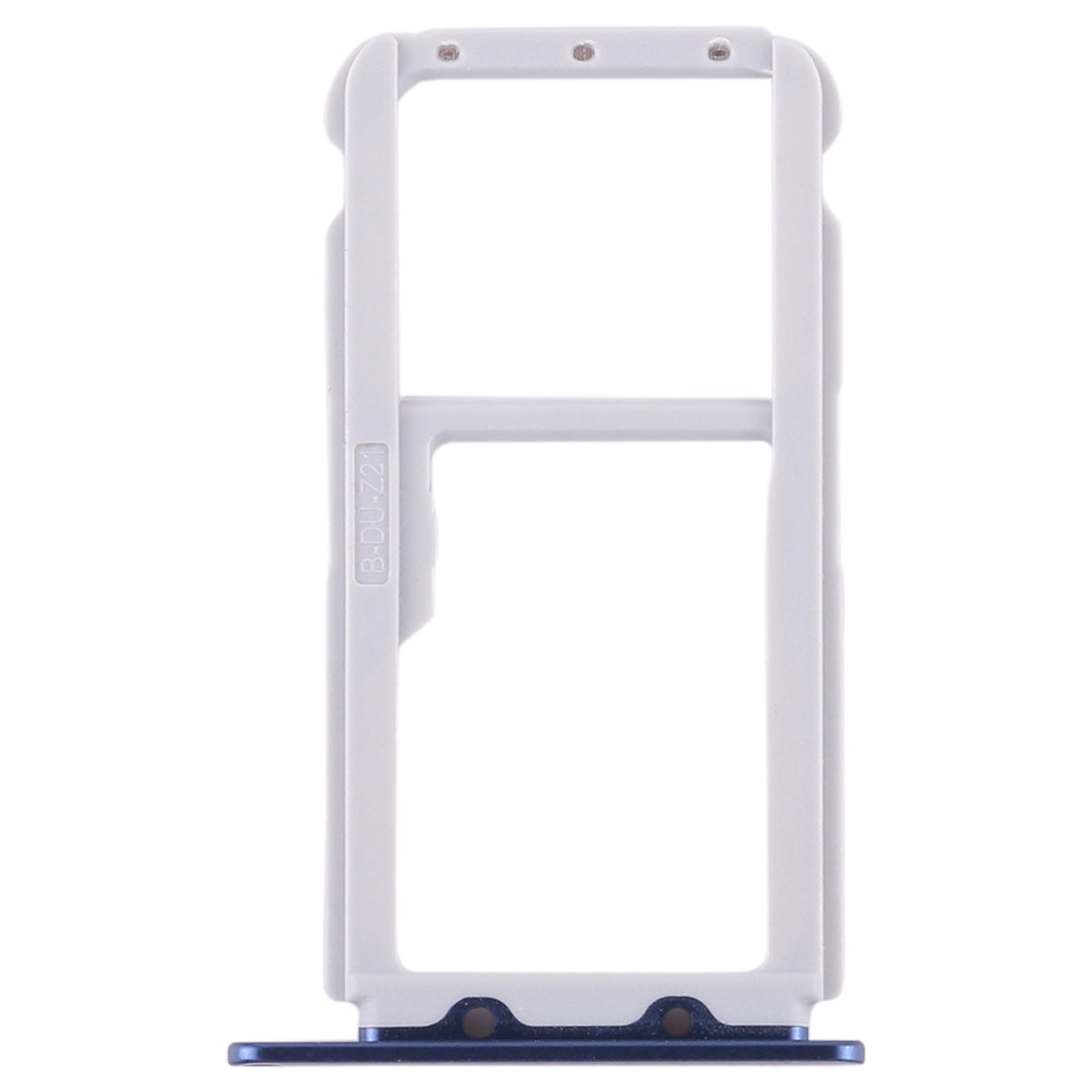 SIM Card Tray + SIM Card Tray / Micro SD Card Tray for Huawei Honor V9 (Blue)