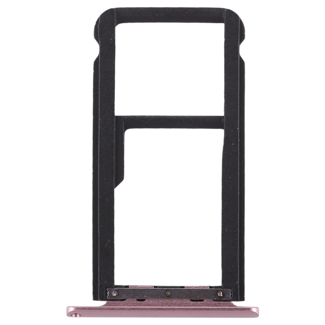 SIM Card Tray + SIM Card Tray / Micro SD Card Tray for Huawei Enjoy 6s (Pink)