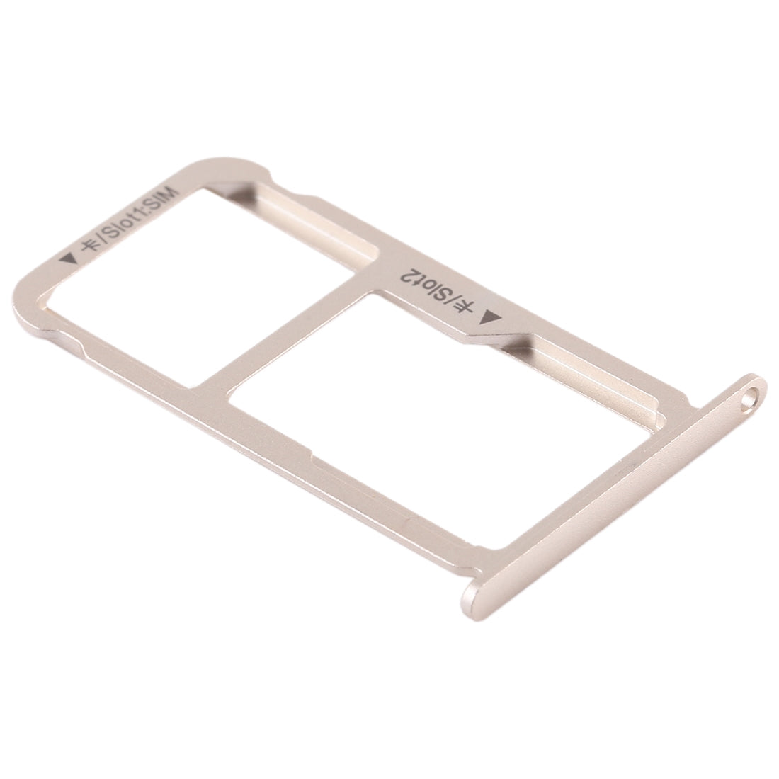 SIM Card Tray + SIM Card Tray / Micro SD Card for Huawei Honor 8 (Gold)