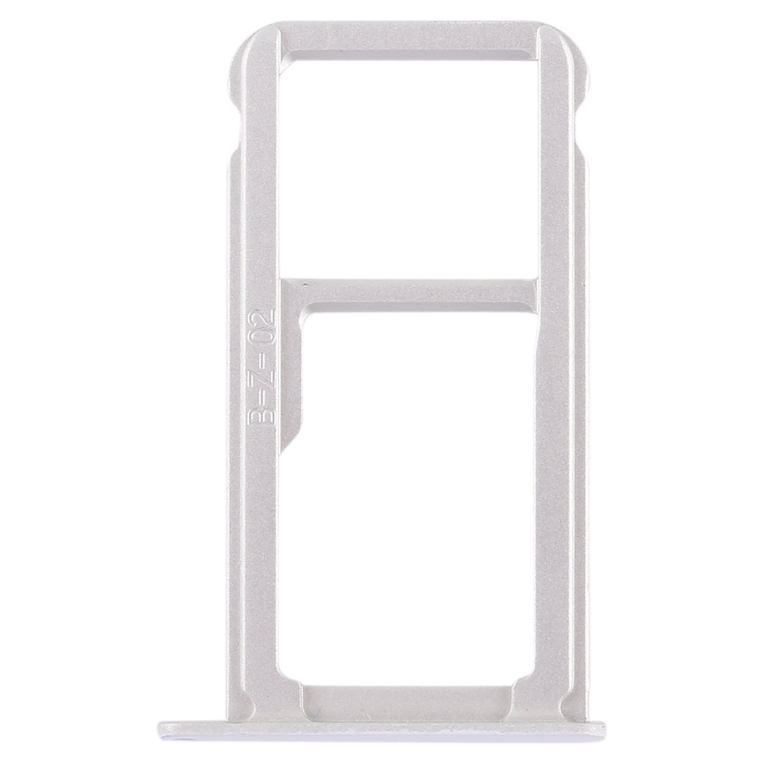 SIM Card Tray + SIM Card Tray / Micro SD Card for Huawei P9 Plus(White)