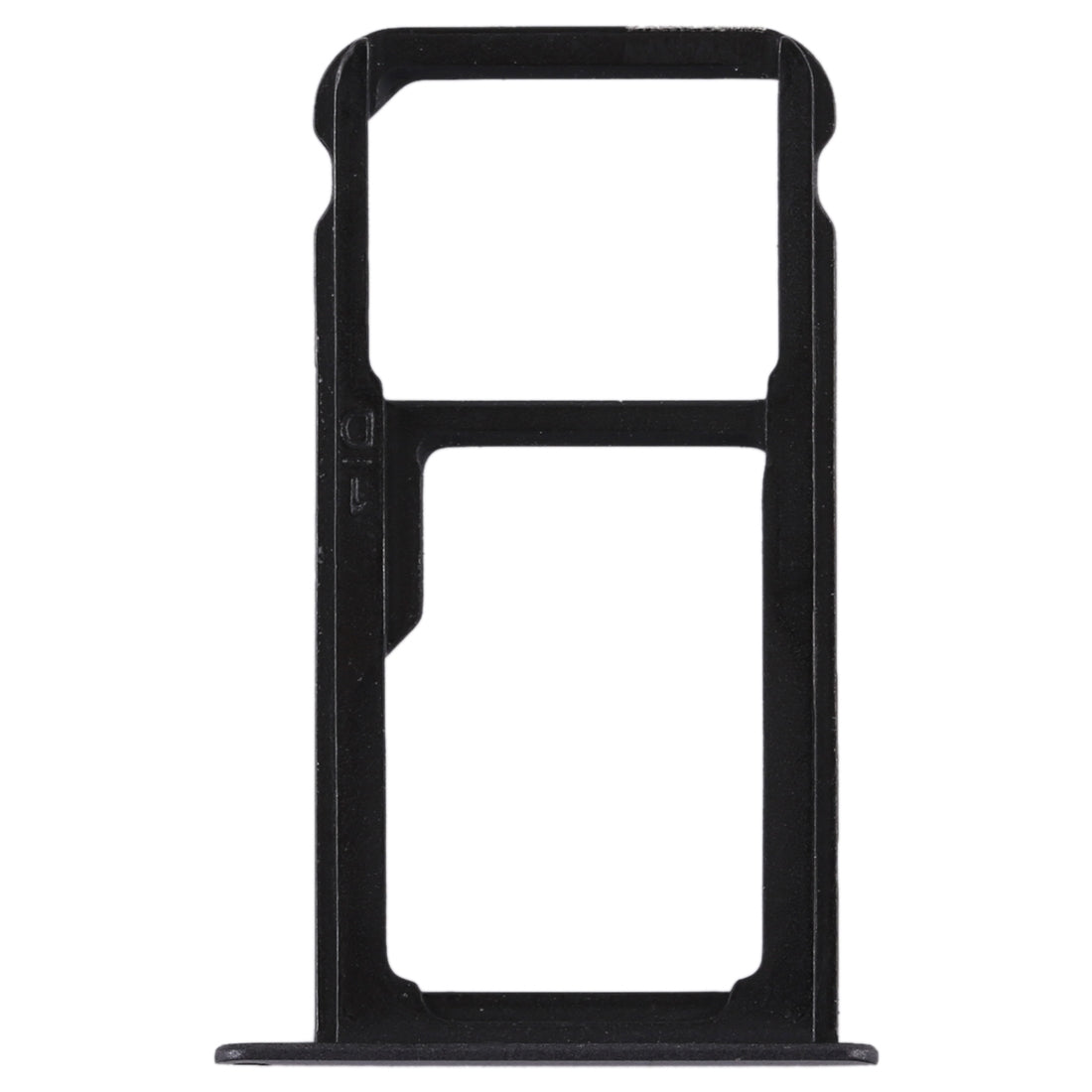 SIM Card Tray + SIM Card Tray / Micro SD Card for Huawei P9 Lite(Black)
