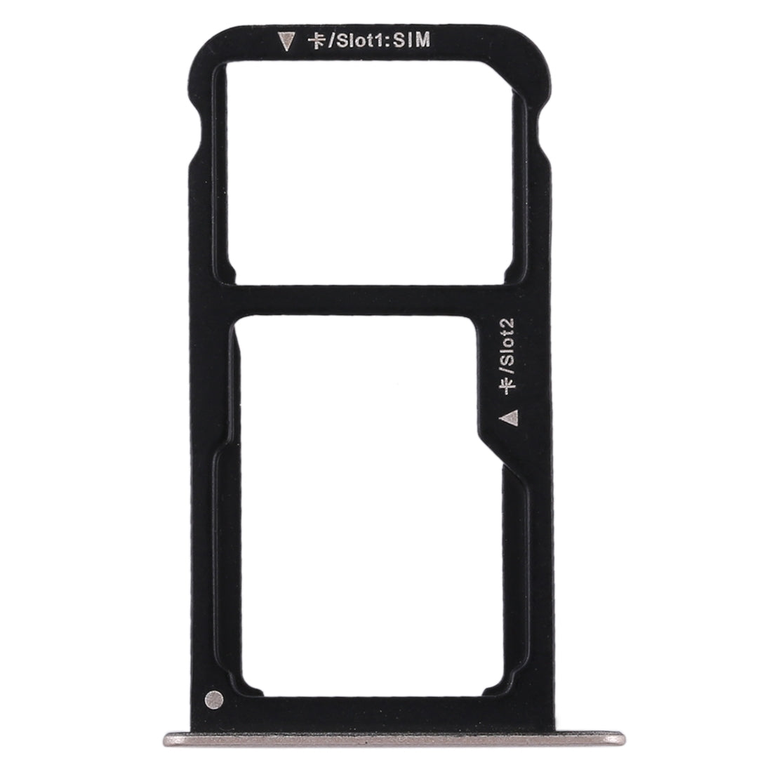 SIM Card Tray + SIM Card Tray / Micro SD Card for Huawei P9 Lite(Gold)