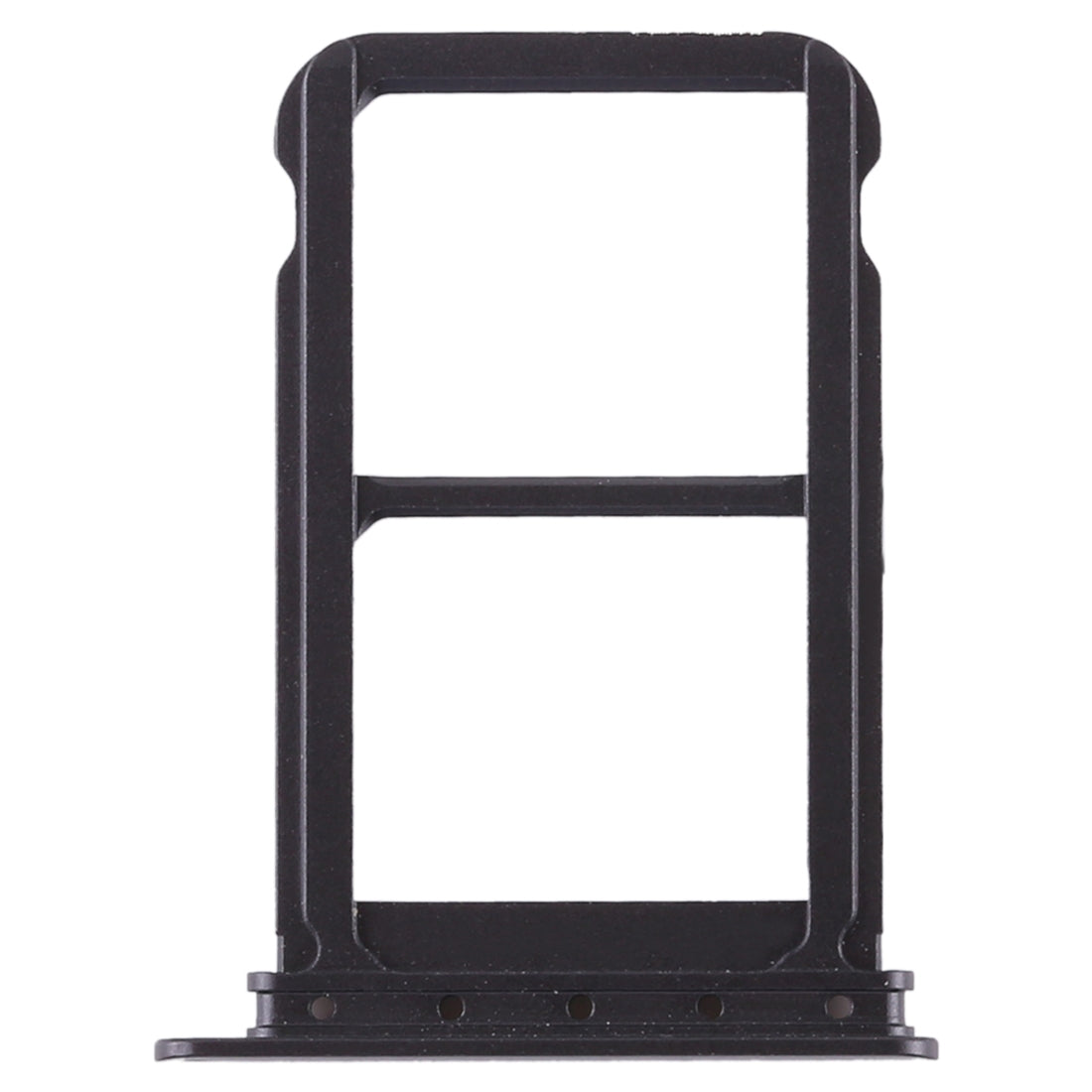 SIM Card Tray + SIM Card Tray for Huawei P20 Pro (Black)