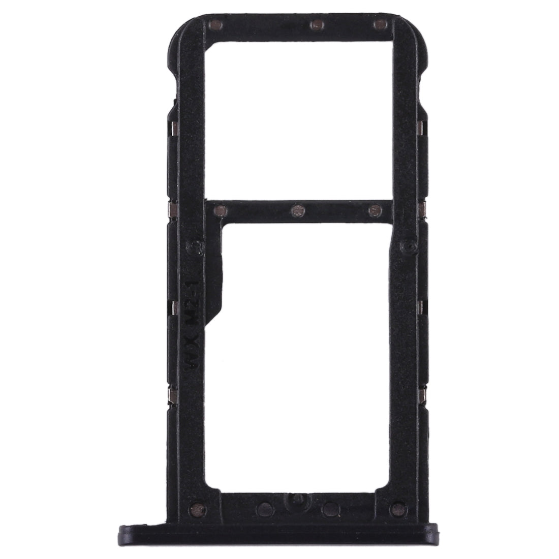 SIM Card Tray + SIM Card Tray / Micro SD Card for Huawei P20 Lite / Nova 3e (Black)