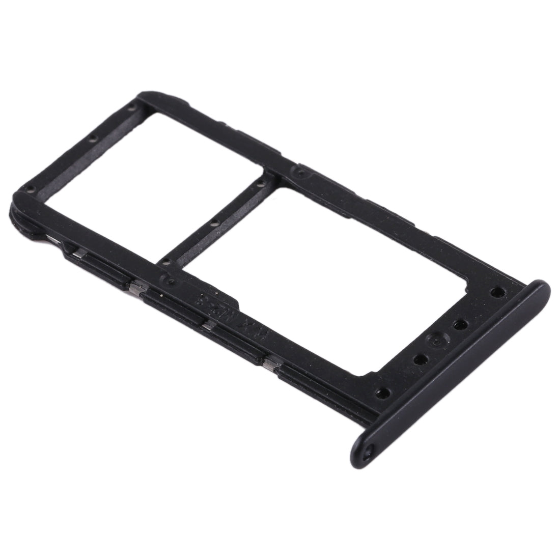 SIM Card Tray + SIM Card Tray / Micro SD Card for Huawei Honor 9 Lite(Black)