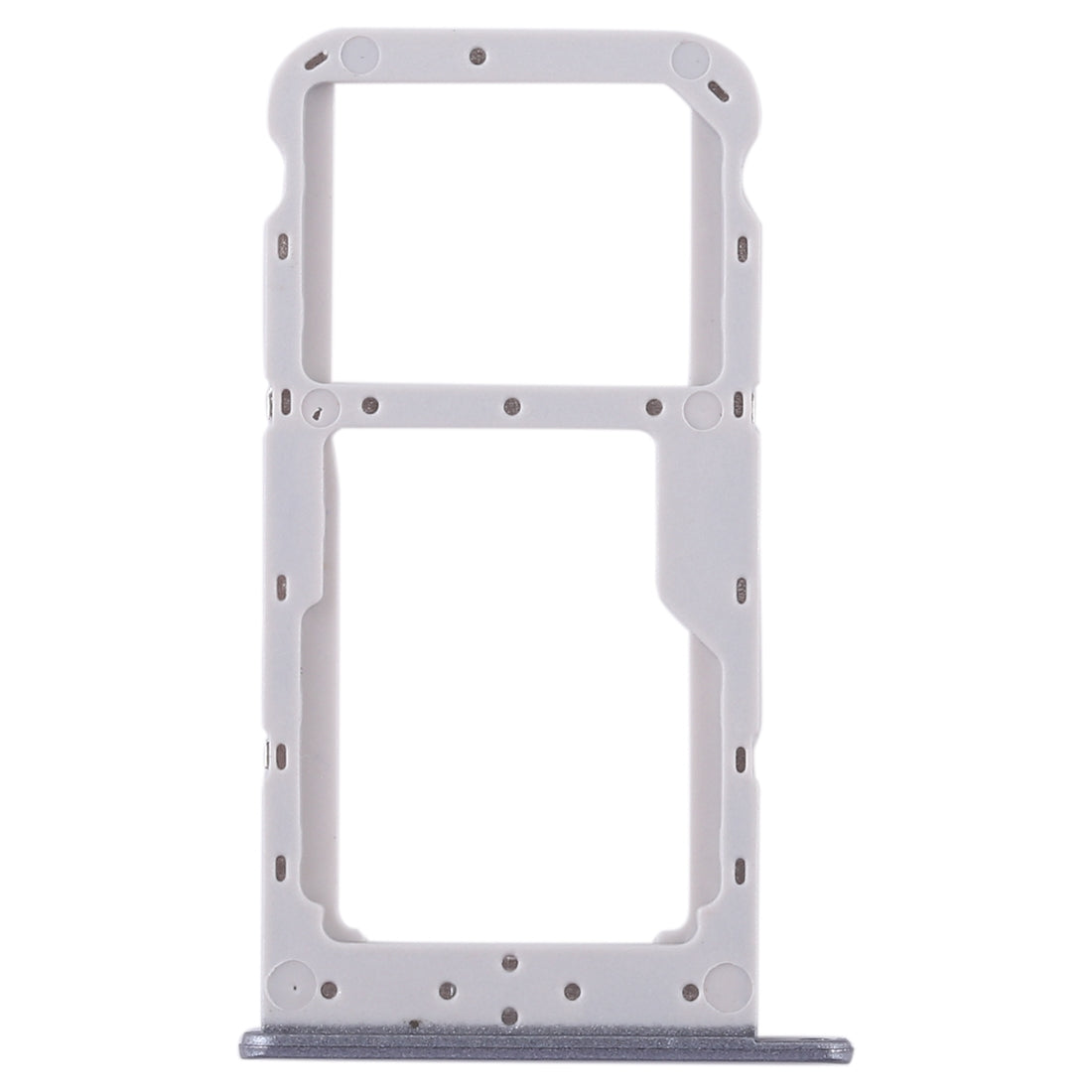 SIM Card Tray + SIM Card Tray / Micro SD Card for Huawei Honor 9 Lite(Grey)