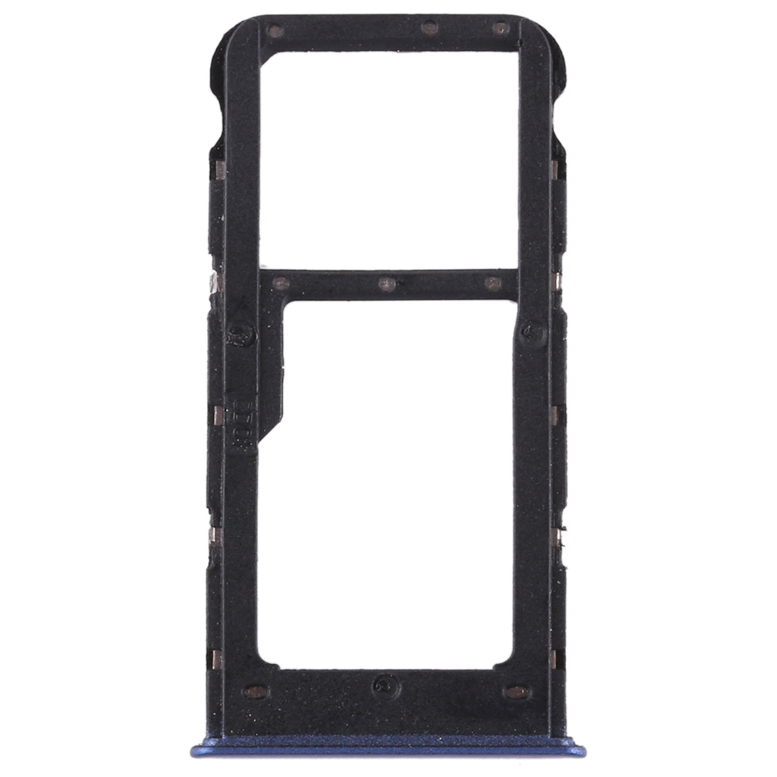 SIM Card Tray + SIM Card Tray / Micro SD Card for Huawei P smart (Enjoy 7S) (Blue)